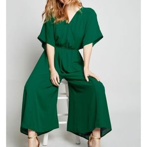 Modcloth Arrive and Thrive Wide-Leg Jumpsuit